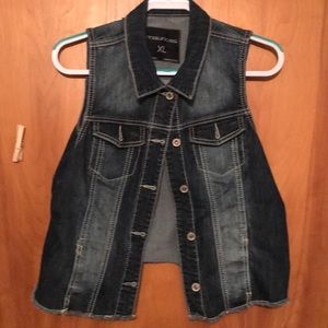 Maurices denim vest